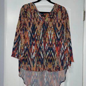 A.N.A multicolor blouse in great condition